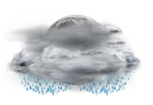 Predpoveď: Mostly cloudy and cooler. Precipitation possible within 12 hours, possibly heavy at times. Windy. Predpoveď: Mostly cloudy and cooler. Precipitation possible within 12 hours, possibly heavy at times. Windy.